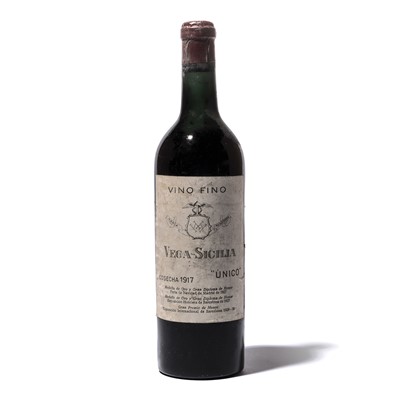 Lot 247 - 1 bottle 1917 Vega-Sicilia