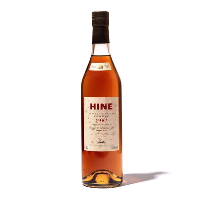Lot 282 - 6 bottles 1987 Hine Early Landed Cognac