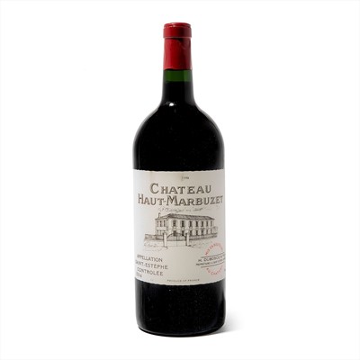 Lot 111 - 3 double magnums 1998 Ch Haut Marbuzet