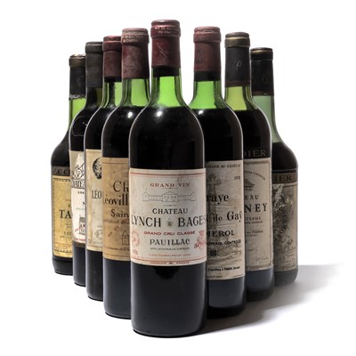 Lot 132 - 8 bottles Mixed Bordeaux