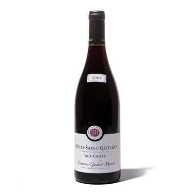 Lot 176 - 12 bottles 2007 Nuits-St.Georges Les Crots Gachot-Monot