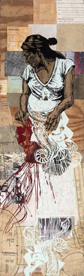Lot 135 - Swoon (American 1978-), 'Zhara', 2007 (Original)