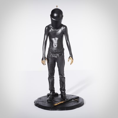 Lot 74 - Schoony (British 1974-), 'Riot Robot', 2014