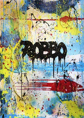 Lot 69 - ROBBO (British 1969-2014), 'Devil Fish', 2013