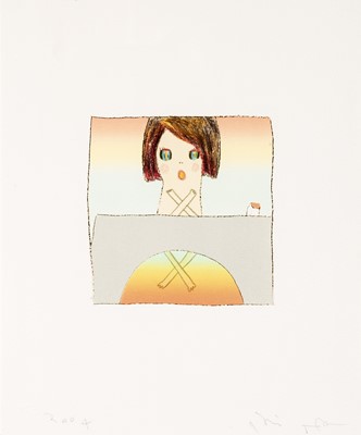 Lot 110 - Yoshitomo Nara & Hiroshi Sugito (Collaboration), 'Over The Rainbow', 2004