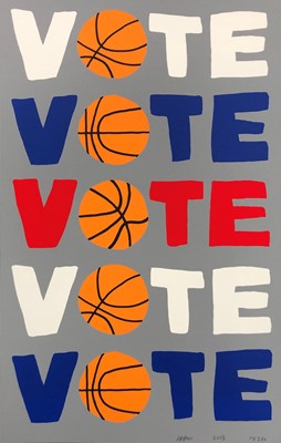 Lot 25 - Jonas Wood (American 1977-), 'Vote', 2018