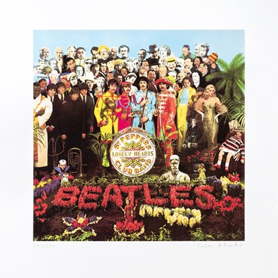 Lot 40 - Peter Blake (British 1932-), 'Sergeant Pepper's Lonely Hearts Club Band', 2007