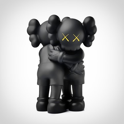 Lot 90 - Kaws (American 1974-), 'Together (Black)', 2018