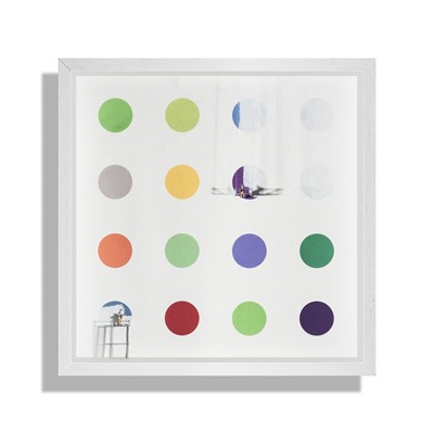 Lot 44 - Roy's People (British), 'Scrubbed Out - Dots', 2020