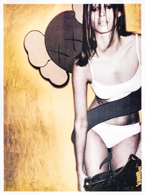 Lot 97 - Kaws (American 1974-), 'Christy Turlington, Tokion Poster', 1999