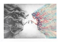 Lot 288 - Pez (French), 'Black Mirror (Spectrum Variant)', 2015