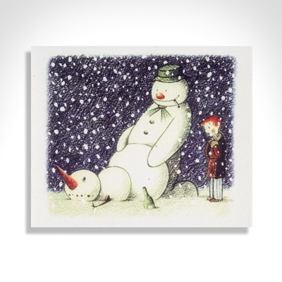 Lot 70 - Banksy (British 1974-), 'Rude Snowman', 2003
