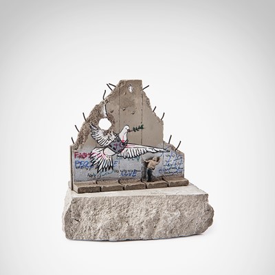 Lot 56 - Banksy (British 1974-), Walled Off Hotel, Defeated - (Peace Dove)
