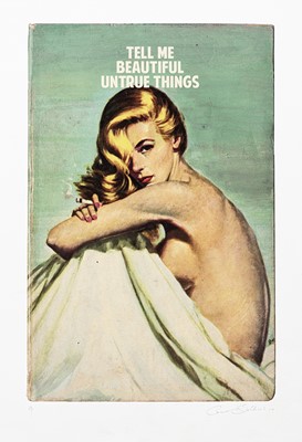 Lot 8 - Connor Brothers (British Duo), 'Tell Me Beautiful Untrue Things', 2017