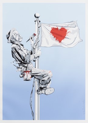 Lot 101 - Mr Brainwash (French 1966-), 'One Love', 2011