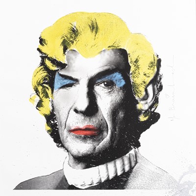 Lot 102 - Mr Brainwash (French 1966-), 'Spock', 2009