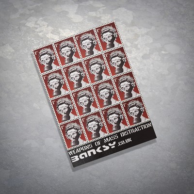 Lot 59 - Banksy (British 1974-), 'Weapons Of Mass Distraction', 2003