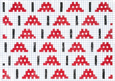 Lot 91 - Invader (French 1969-), 'Homeworks', 2006