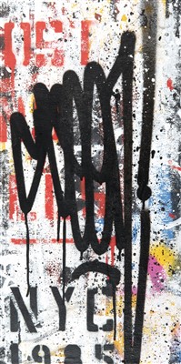 Lot 270 - Seen (American b.1961), ‘NYC 1985’, 2018