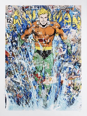 Lot 193 - Mr Brainwash (French 1966-) 'Aquaman', 2018