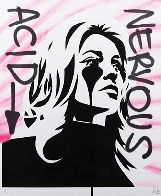 Lot 105 - Pure Evil (British 1968-), 'Roman Polanski's Nightmare - Acid Nervous', 2017