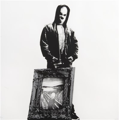 Lot 191 - DOT DOT DOT (Norwegian), ‘Scream (Silver Edition)’, 2014