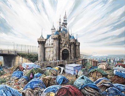 Lot 151 - Jeff Gillette (American 1959-) 'Dismaland Calais', 2018