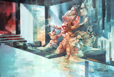 Lot 110 - Sepe (Polish 1982-), 'Untitled', 2015