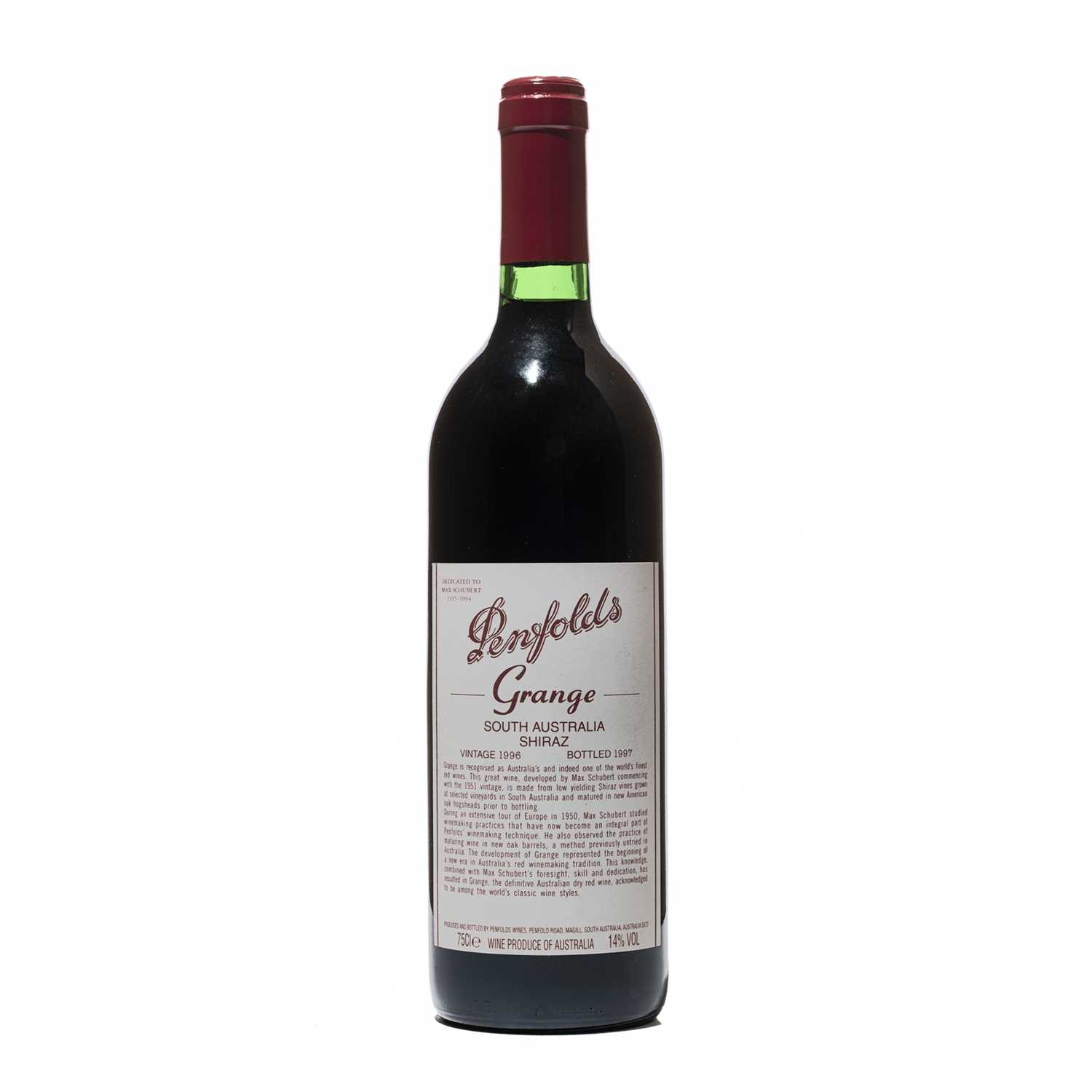Lot 149 - 6 bottles 1996 Penfolds Grange