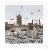 Lot 412 - Peter Blake (British b.1932), 'River Thames - Regatta', 2012