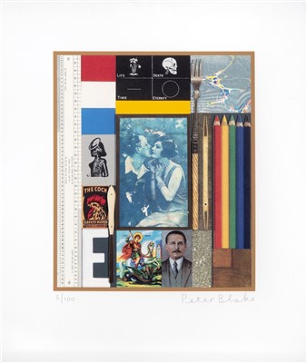 Lot 355 - Peter Blake (British b.1932), 'Wooden Puzzle Series', 2013