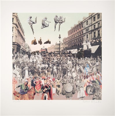 Lot 344 - Peter Blake (British b.1932), 'Regent Street - Dancing', 2012