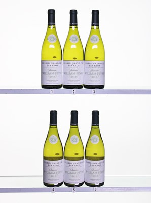 Lot 58 - 6 bottles 2012 Chablis Les Clos W Fevre