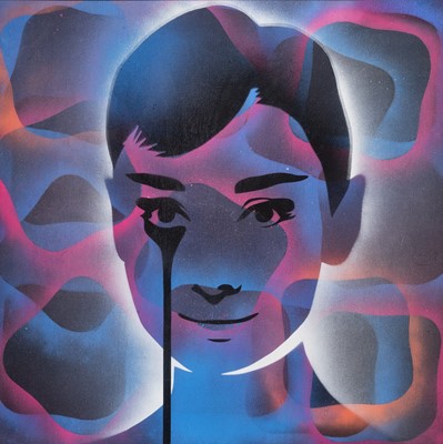 Lot 201 - Pure Evil (British 1968-), 'Audrey's Psychedelic Tears', 2019