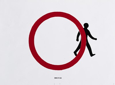 Lot 62 - Banksy (British 1974-), 'Stepping Out XL'