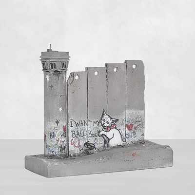 Lot 68 - Banksy (British 1974 -), 'Walled Off Hotel - (I Want My Ball Back)'
