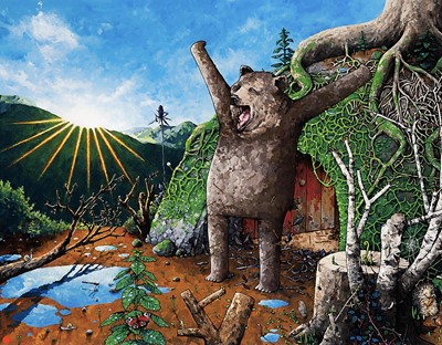 Lot 80 - Dran (French 1979-), '7h30', 2020