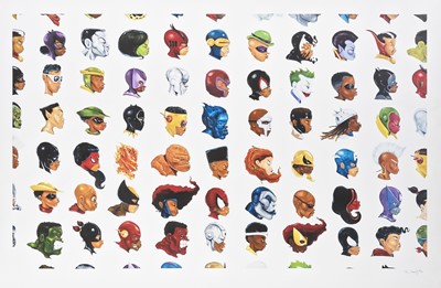 Lot 151 - Hebru Brantley (American 1981-), 'Negro Mythos Series', 2016