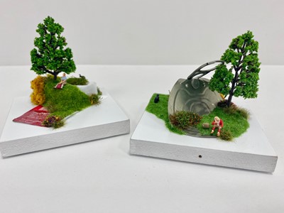 Lot 41 - Roy's People (British), 'Nature's Rebellion 2 & 3'