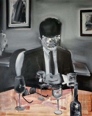 Lot 152 - Jingze Du (Chinese 1995-), 'Dinner Table', 2019