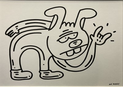 Lot 197 - Mr Doodle (British 1994-), 'Work', 2017