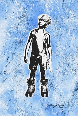 Lot 123 - Schoony (British 1974-), 'Boots', 2019