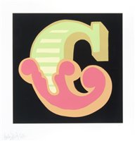 Lot 166 - Ben Eine (British b.1970), ‘C (1, 2 & 3)’, 2015