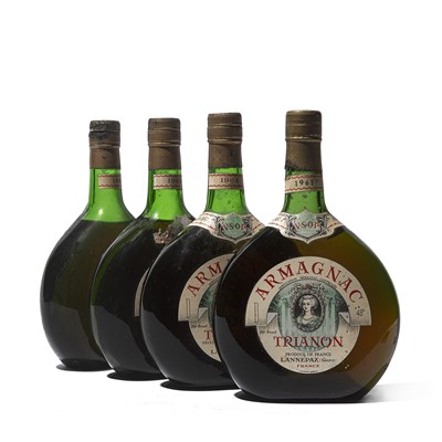 Lot 115 - 4 bottles Mixed Armagnac