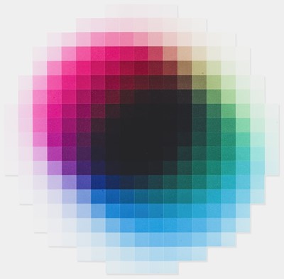 Lot 33 - Felipe Pantone (Argentinian 1986-), 'Integration System P #01', 2020