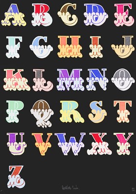 Lot 89 - Ben Eine (British 1970-), 'Circus Alphabet'