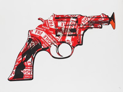 Lot 116 - Mr Brainwash (French 1966-), 'Fragile', 2013