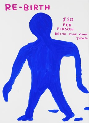 Lot 149 - David Shrigley (British 1968-), 'Untitled (Re-Birth)', 2020