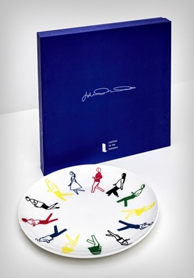 Lot 44 - Julian Opie (British 1958-), 'Running', 2020