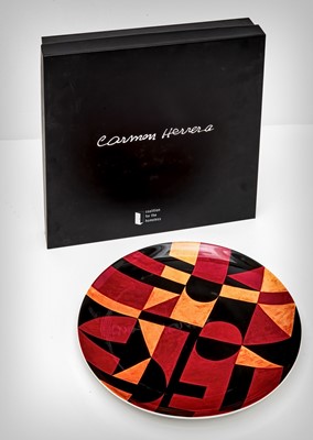 Lot 7 - Carmen Herrera (Cuban 1915-), 'Iberic', 1949/2020